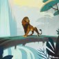 Preview: Jersey Swafing König der Löwen PANEL ca. 55 x 160 cm - Timon, Pumbaa, Nala & Simba