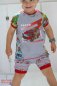 Preview: Jersey Wimmelbuch Panel Feuerwehr