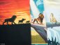 Preview: Jersey Swafing König der Löwen PANEL ca. 55 x 160 cm - Timon, Pumbaa, Nala & Simba