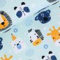Preview: Eigenproduktion Biojersey "Wildlife blau