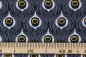 Preview: Jersey Pfauenauge blau