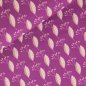 Preview: Jersey Herbst Blätter lila