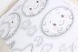 Preview: Jersey Wolke, Mond und Sterne weiß Kissen