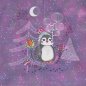 Preview: Jersey Panel Winter Pinguin