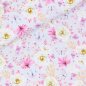 Preview: Jersey Blumen auf grau Fräulein v. Julie