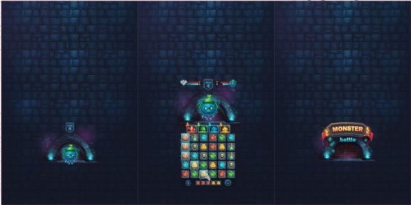 Preview: French Terry Panel Monster Spiel