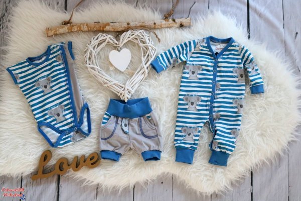 Preview: Jersey Koala gestreift von Fräulein v. Julie