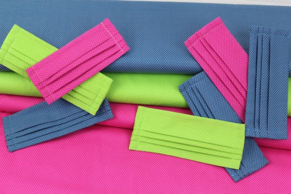 Preview: Baumwolle Punkte grün