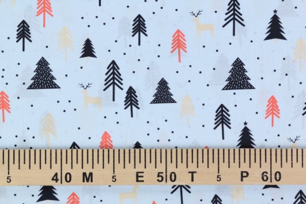 Preview: Baumwolle Tannenbäume