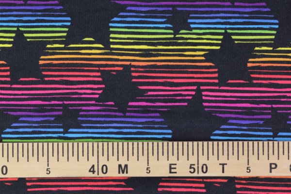 Preview: Wintersweat Regenbogen Sterne