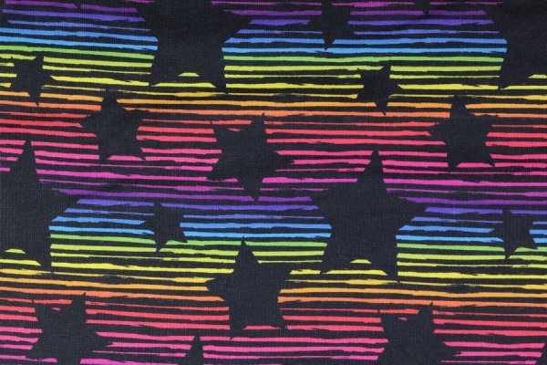 Preview: Wintersweat Regenbogen Sterne