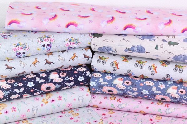 Preview: French Terry Wiebke rosa