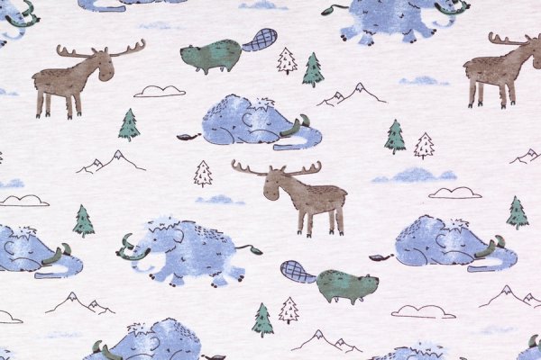 French Terry Mammut Elch