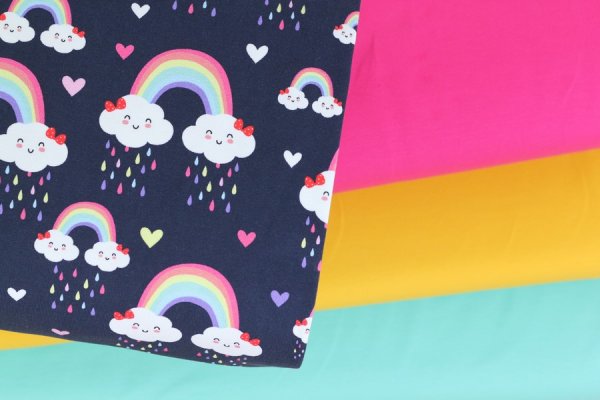 Preview: French Terry Regenbogen