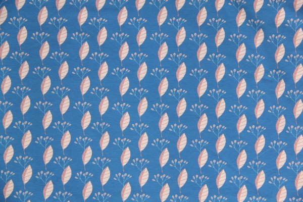 Jersey Herbst Vogel blau