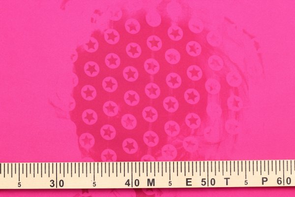 Preview: Zaubersoftshell pink mit Sternen