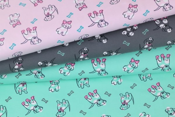 Jersey knitted Fuchs grau