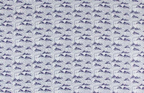 Preview: French Terry Winter Ski weich angeraut