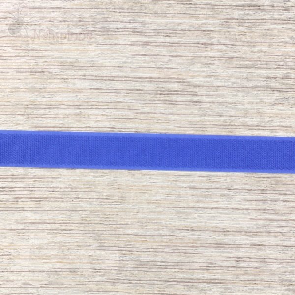 Preview: Klettband blau zum Aufnähen