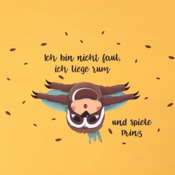 Preview: Tasse Gelb Faultier Prinz