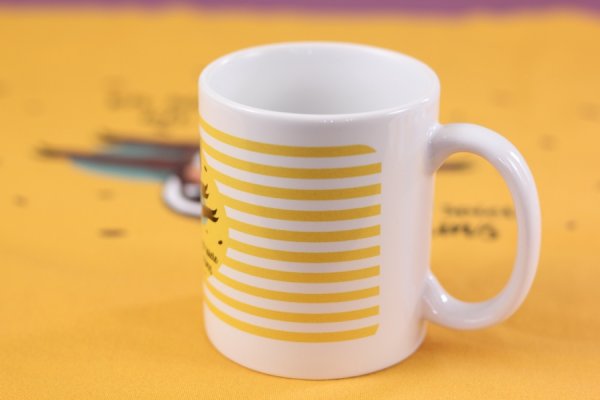 Preview: Tasse Gelb Faultier Prinz