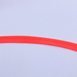 Preview: Paspel uni 10mm fluorezsierendes rot