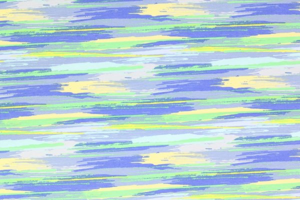 Preview: Sommersweat Strichzeichnungen blau