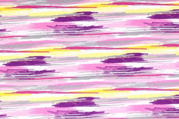 Preview: Sommersweat Strichzeichnungen pink