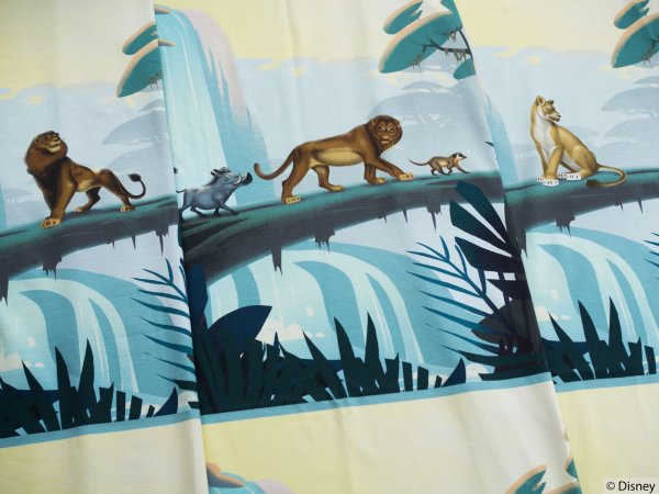 Jersey Swafing König der Löwen PANEL ca. 55 x 160 cm - Timon, Pumbaa, Nala & Simba