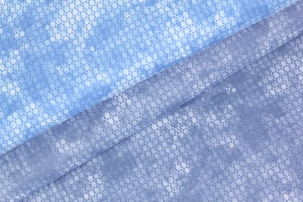 Baumwolle rauten blau
