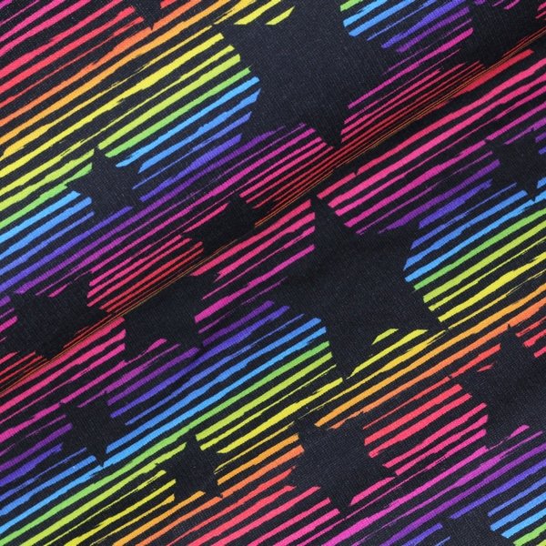 Wintersweat Regenbogen Sterne