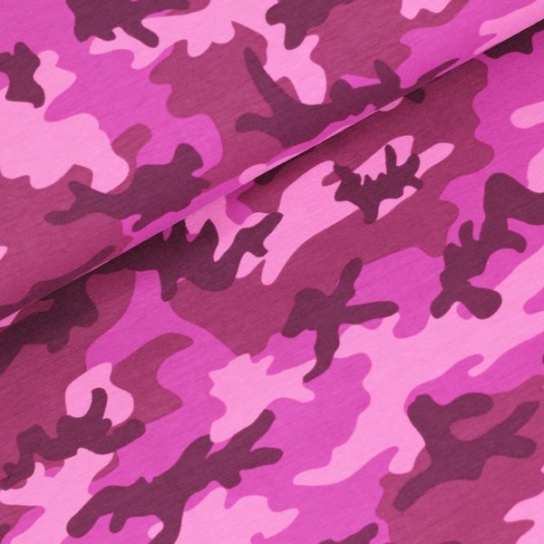 Jersey Camouflage Pink von Fräulein von Julie