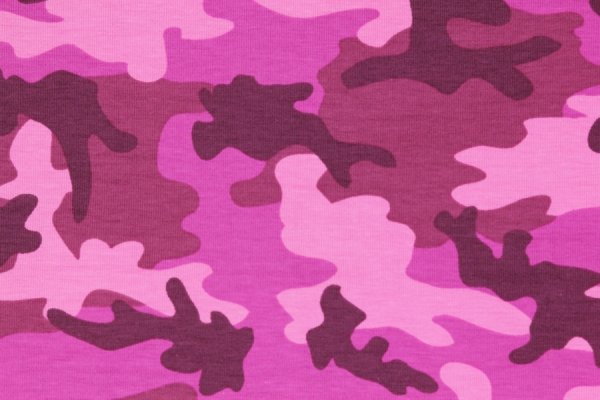 Jersey Camouflage Pink von Fräulein von Julie