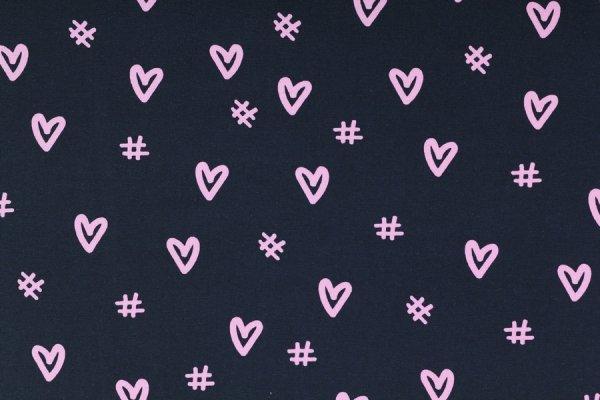 Jersey Herz Hashtag von Fräulein von Julie