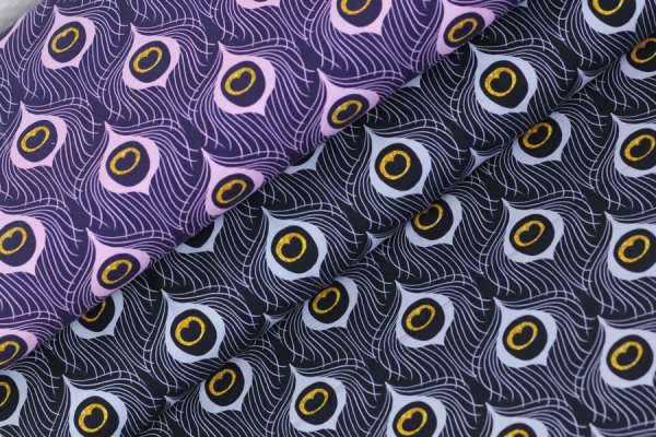 Jersey Pfauenauge lila