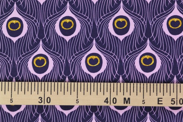Jersey Pfauenauge lila