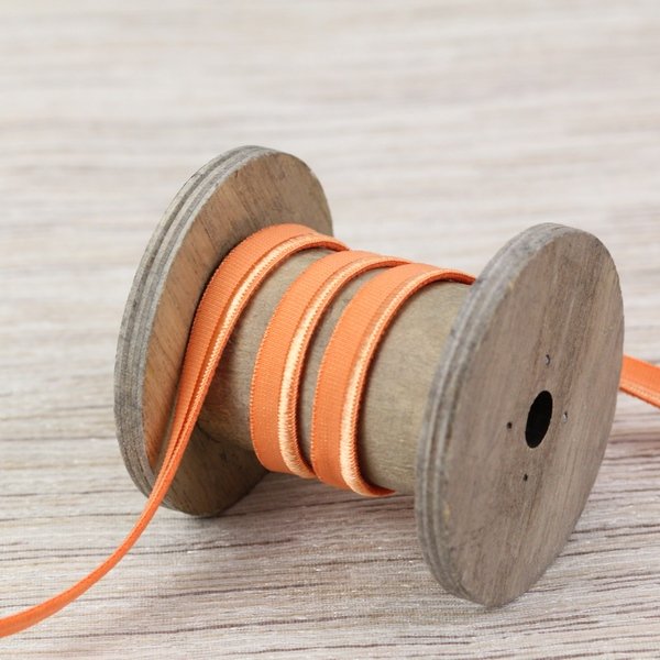 Paspel elastisch 10mm orange