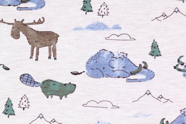 French Terry Mammut Elch