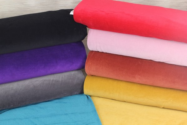 Cord Jersey nebulas blau