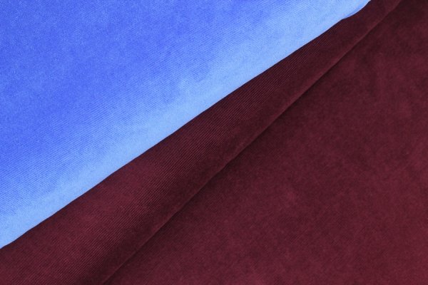 Cord Jersey nebulas blau