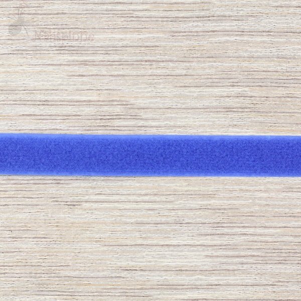 Klettband blau zum Aufnähen