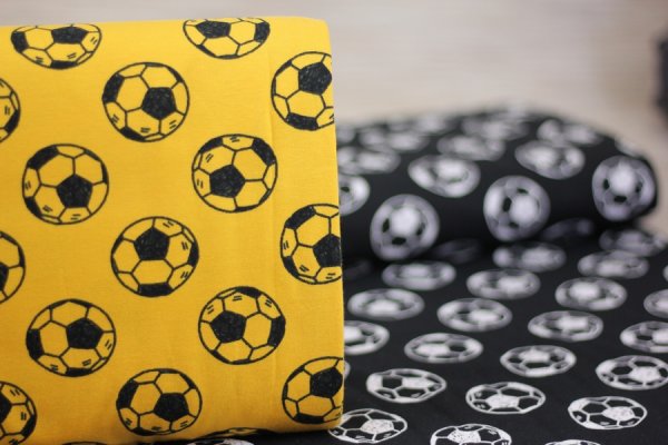 Jersey Fußball schwarz