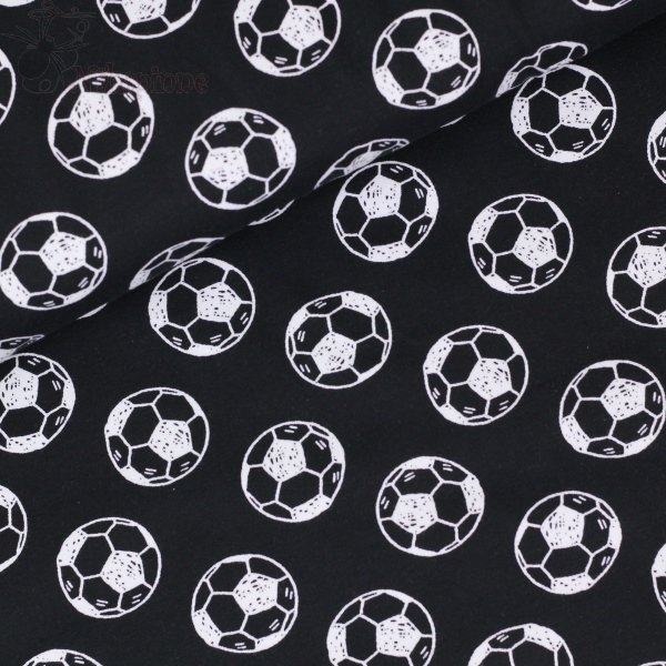 Jersey Fußball schwarz
