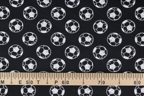 Jersey Fußball schwarz