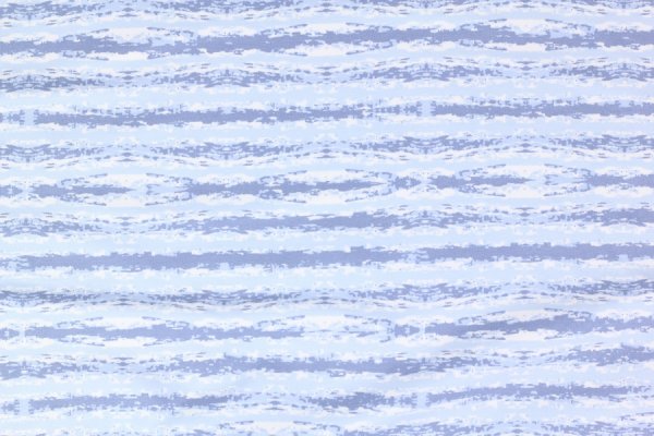 Sommersweat Streifen weiß blau