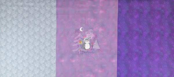 Jersey Panel Winter Pinguin
